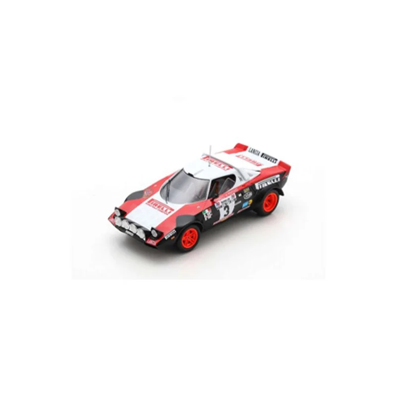 Playful toys Lancia Stratos HF No.3 Championnat d'Europe des Rallyes 1978 - T. Carello - M. Perissinot - 1:43 Scale Resin Model Car