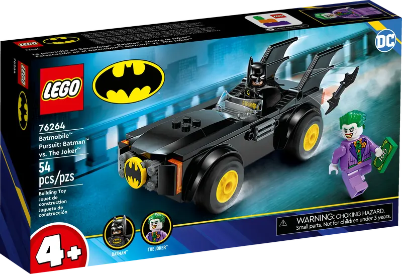 Promoting fine motor skills LEGO setsLEGO® BATMAN™ PURSUIT: BATMAN™ VS. THE JOKER™ - 76264 Promoting fine motor skills LEGO setsLEGO® BATMAN™ PURSUIT: BATMAN™ VS. THE JOKER™ - 76264