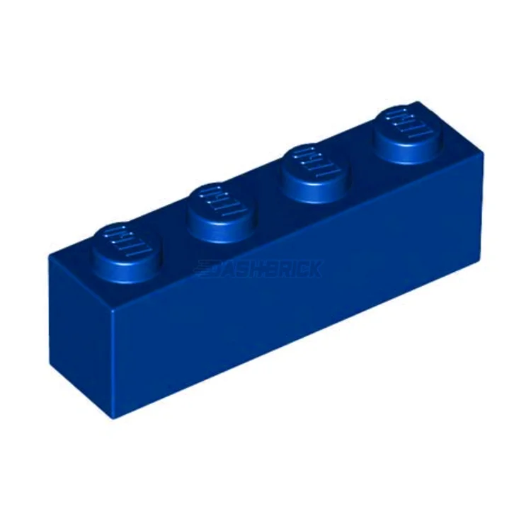Time-honored LEGO traditionsLEGO Brick, 1 x 4, Blue [3010] 301023