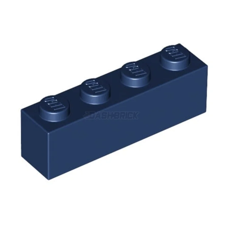 Reflecting popular cultures LEGO themesLEGO Brick, 1 x 4, Dark Blue [3010]