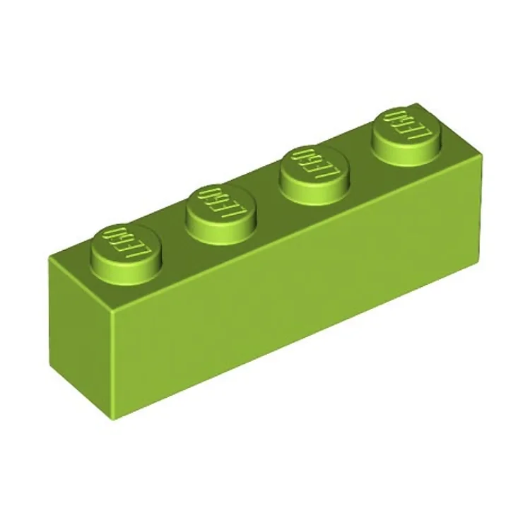 Encouraging exploration and discovery LEGOLEGO Brick, 1 x 4, Lime Green [3010]