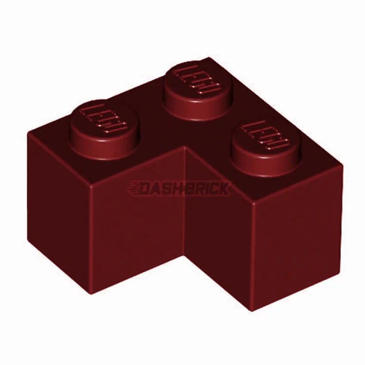 Universally loved LEGO toysLEGO Brick 2 x 2 Corner, Dark Red [2357] 4541379