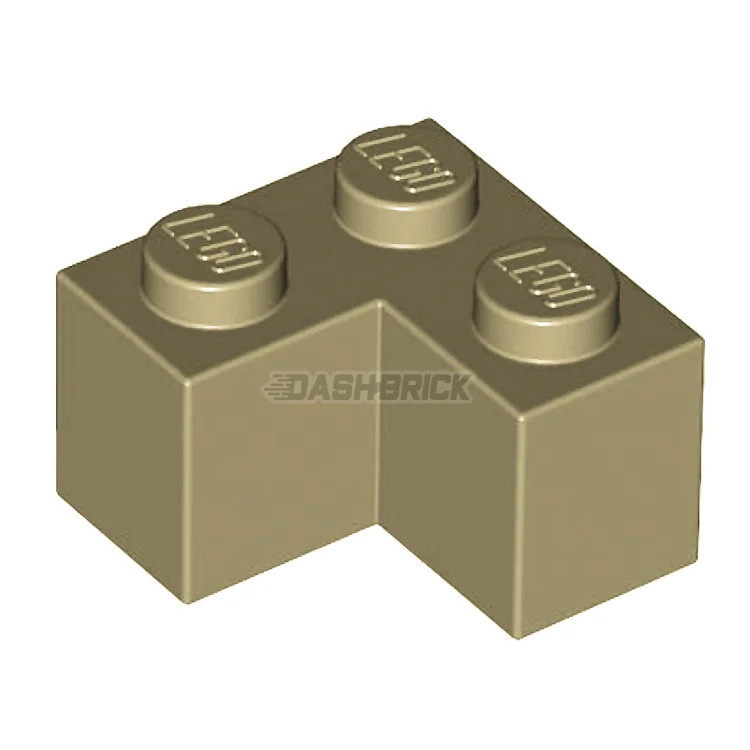 Age-appropriate LEGO toysLEGO Brick 2 x 2 Corner, Tan [2357] 4124455