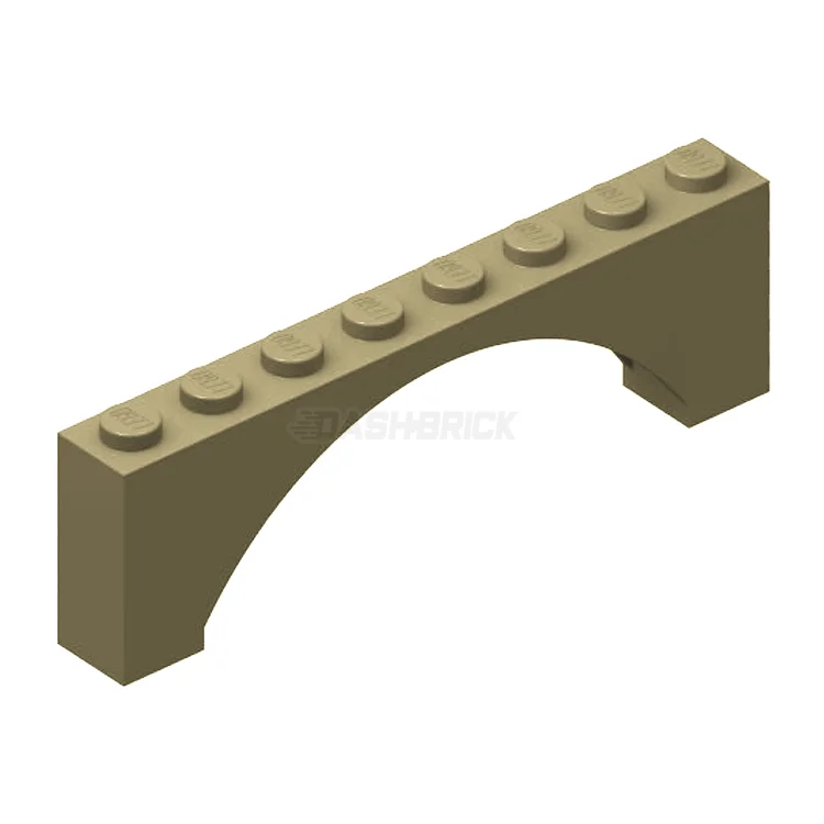 Enhancing cognitive development LEGOLEGO Brick, Arch 1 x 8 x 2, Tan [16577] 6313660