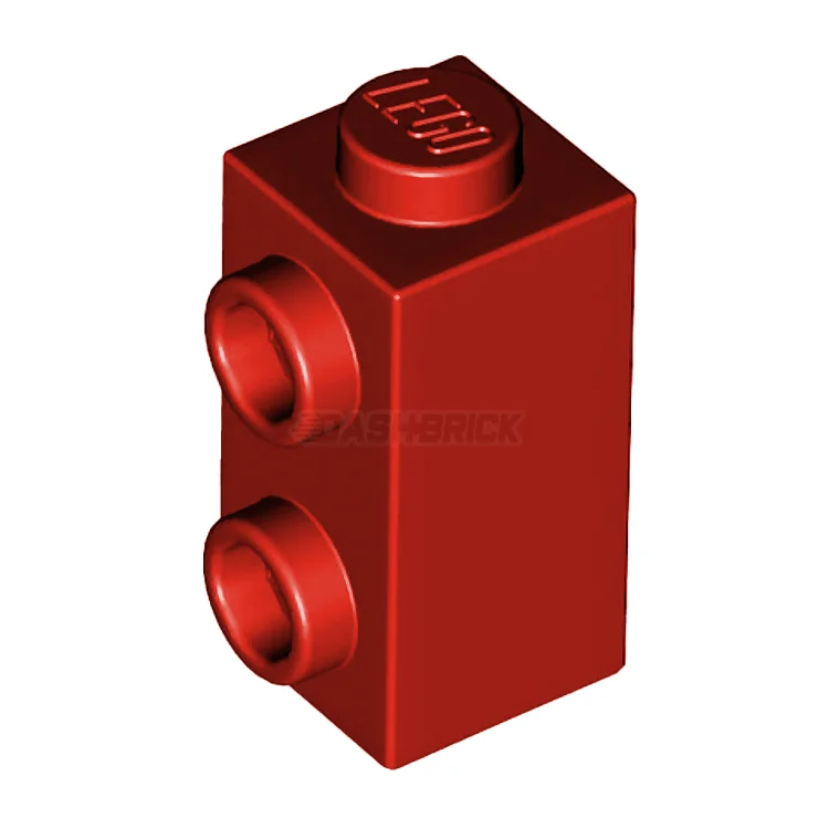 Offering a sense of nostalgia LEGOLEGO Brick, Modified 1 x 1 x 1 2/3 with Studs on Side, Red [32952]