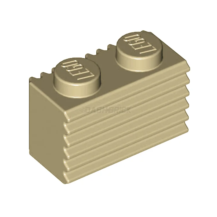 Promoting empathy and understanding LEGOLEGO Brick, Modified 1 x 2, Grille Profile (Flutes), Tan [2877]