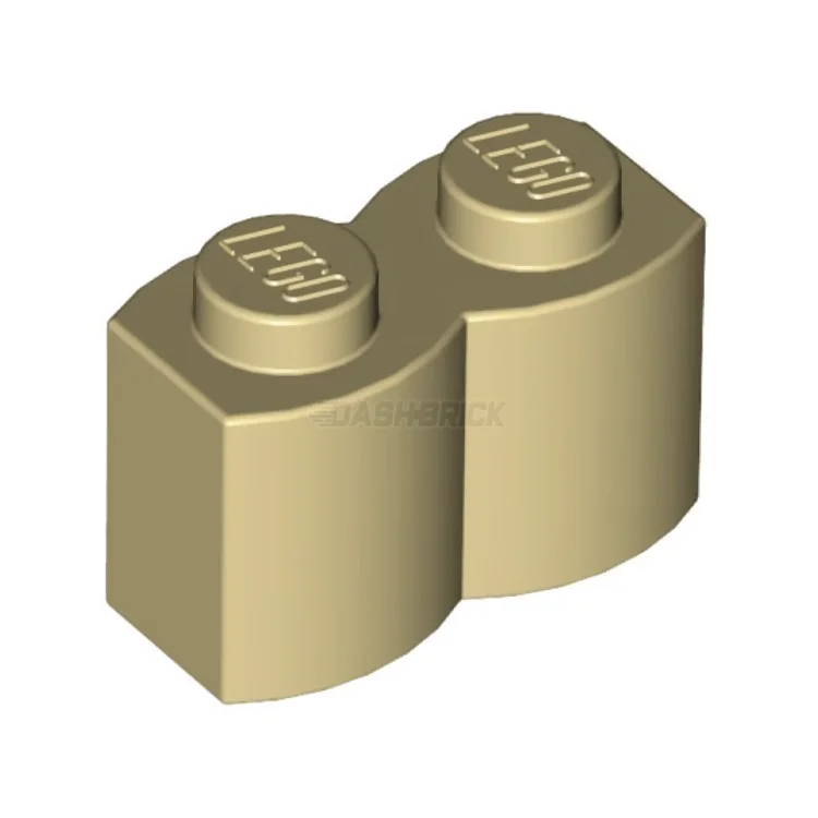 Promoting emotional regulation LEGOLEGO Brick, Modified 1 x 2 Log/Palisade, Tan [30136]