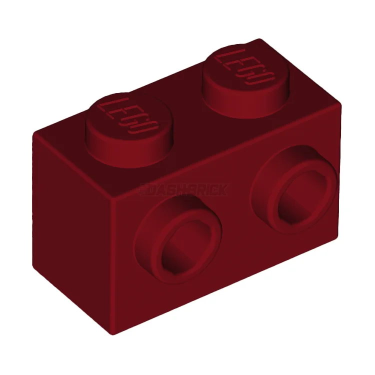 Promoting emotional intelligence LEGOLEGO Brick, Modified 1 x 2 with Studs on One Side, Dark Red [11211]