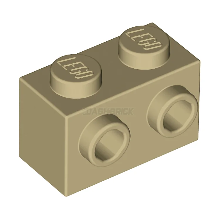 Inspiring architectural interest LEGOLEGO Brick, Modified 1 x 2 with Studs on One Side, Tan [11211]