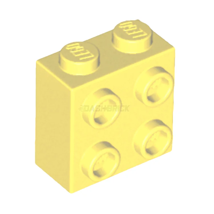 Promoting language development LEGOLEGO Brick, Modified 1 x 2 x 1 2/3 with Studs on One Side, Bright Light Yellow [22885]