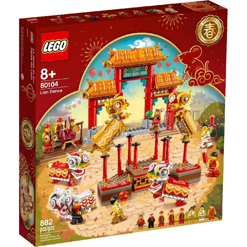 Encouraging imaginative storytelling LEGOLEGO Chinese New Year 80104 Lion Dance