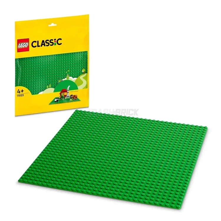 Timeless and classic LEGO toysLEGO CLASSIC Baseplate, 32 x 32, Bright Green [11023]