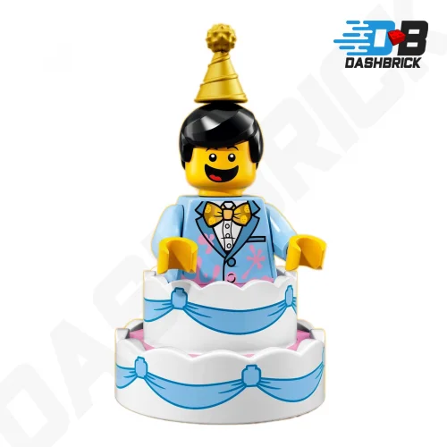 Promoting fine motor skills LEGO setsLEGO Collectable Minifigures - Birthday Cake Guy (10 of 17) [Series 18]
