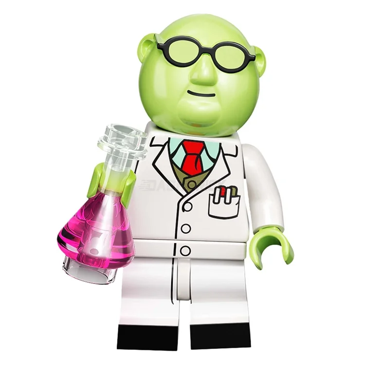 Stress-relieving LEGO buildingLEGO Collectable Minifigures - Dr. Bunsen Honeydew (2 of 12) [The Muppets]