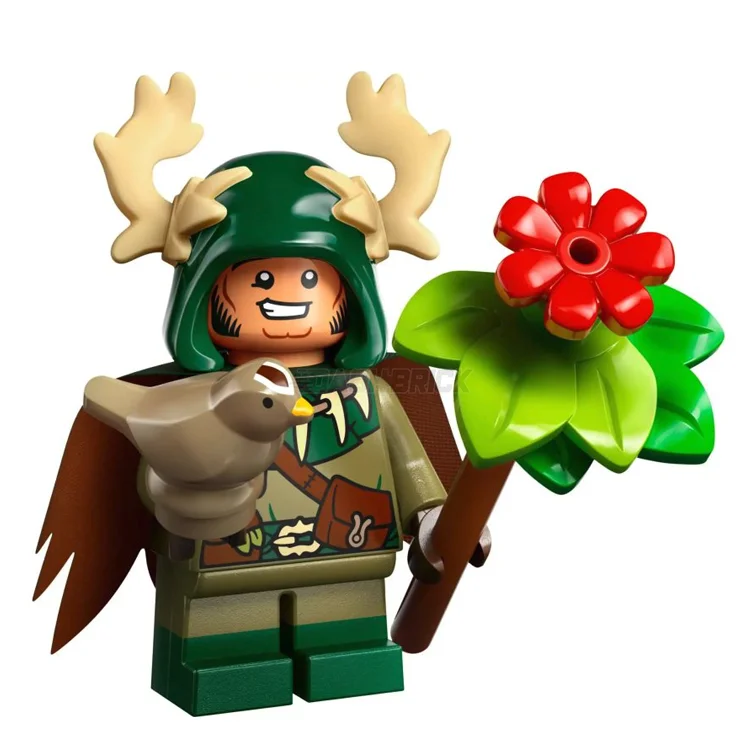 Customizable and personalized LEGO optionsLEGO Collectable Minifigures - Halfling Druid (5 of 12) [Dungeons & Dragons]