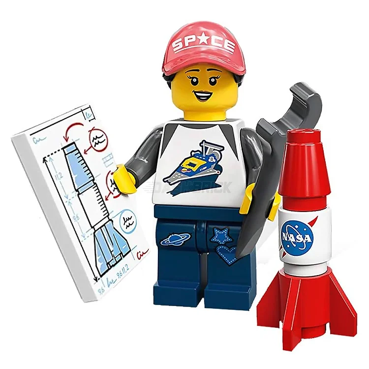Promoting spatial awareness LEGOLEGO Collectable Minifigures - Space Fan (6 of 16) [Series 20]