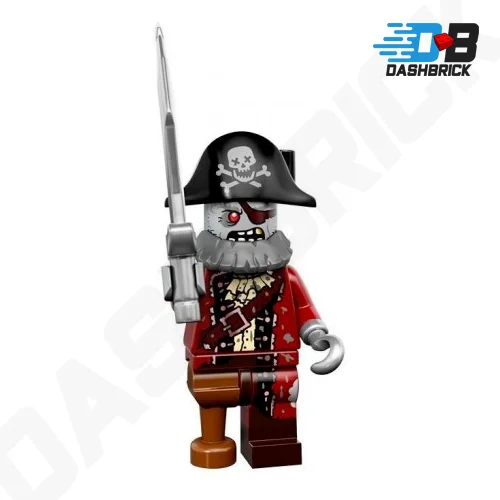 Intricate and intricate LEGO designsLEGO Collectable Minifigures - Zombie Pirate (2 of 16) [Series 14]