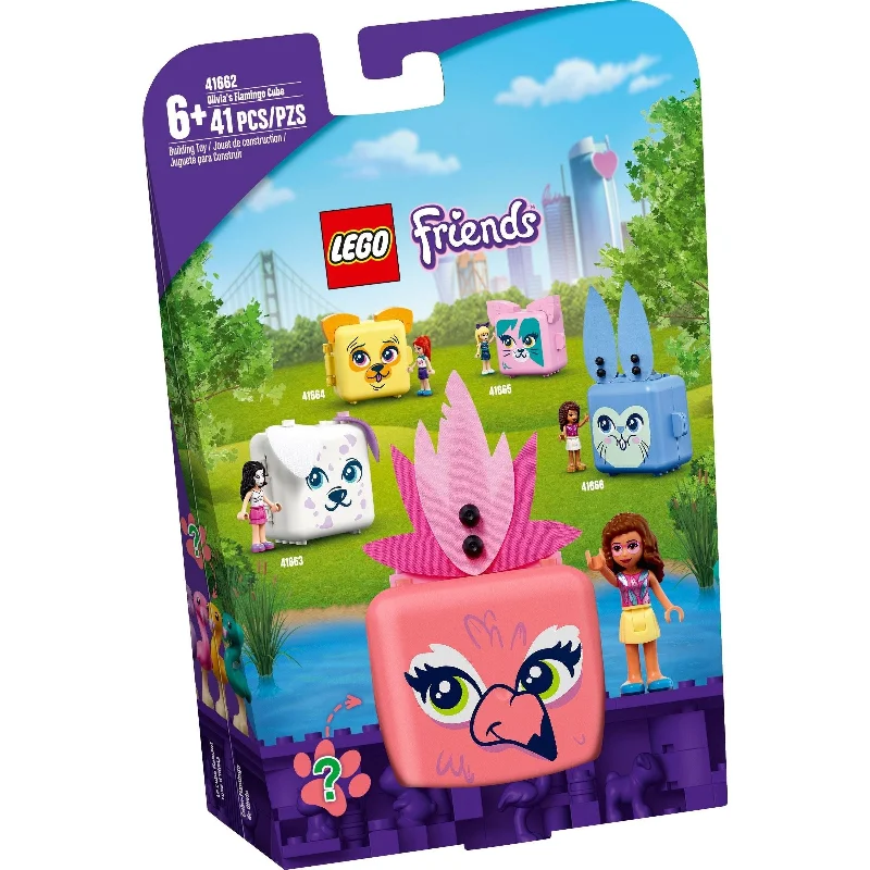 Encouraging social interaction LEGOLEGO Friends 41662 Olivia's Flamingo Cube