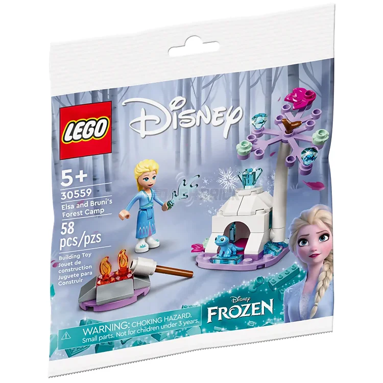 Promoting environmental awareness LEGOLEGO Disney Frozen: Elsa and Bruni’s Forest Camp Polybag [30559]