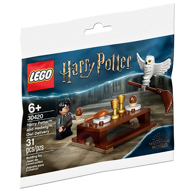 Offering hours of entertainment LEGOLEGO Harry Potter - Harry Potter and Hedwig: Owl Delivery Polybag [30420]