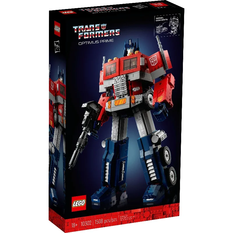 Fun-filled LEGO adventuresLEGO Icons 10302 Transformers - Optimus Prime