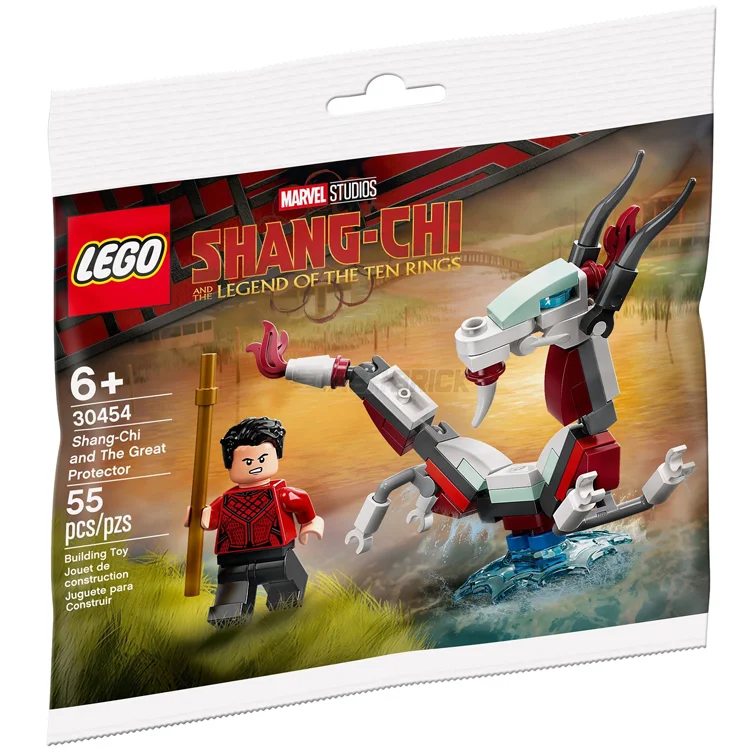 Non-toxic and safe LEGO toysLEGO MARVEL STUDIOS - Shang-Chi and The Great Protector Polybag [30454]
