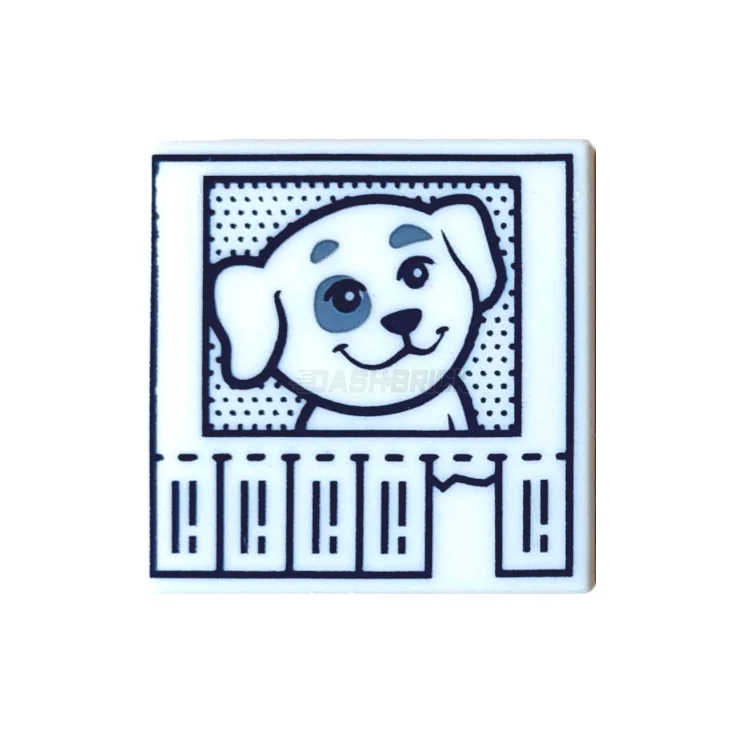 Captivating and enchanting LEGO worldsLEGO Minifigure Accessory - Lost Dog/Puppy Flyer, Phone Number Tear-Offs [3068bpb2126] 6416595