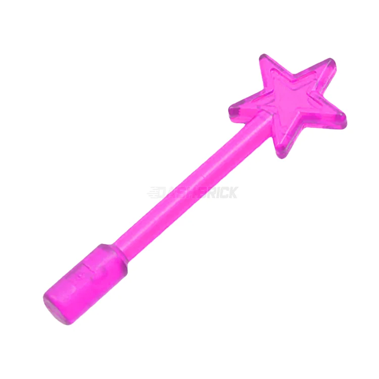 Fostering patience and perseverance LEGOLEGO Minifigure Accessory - Magic Wand, Trans-Dark Pink [6124] 6245512