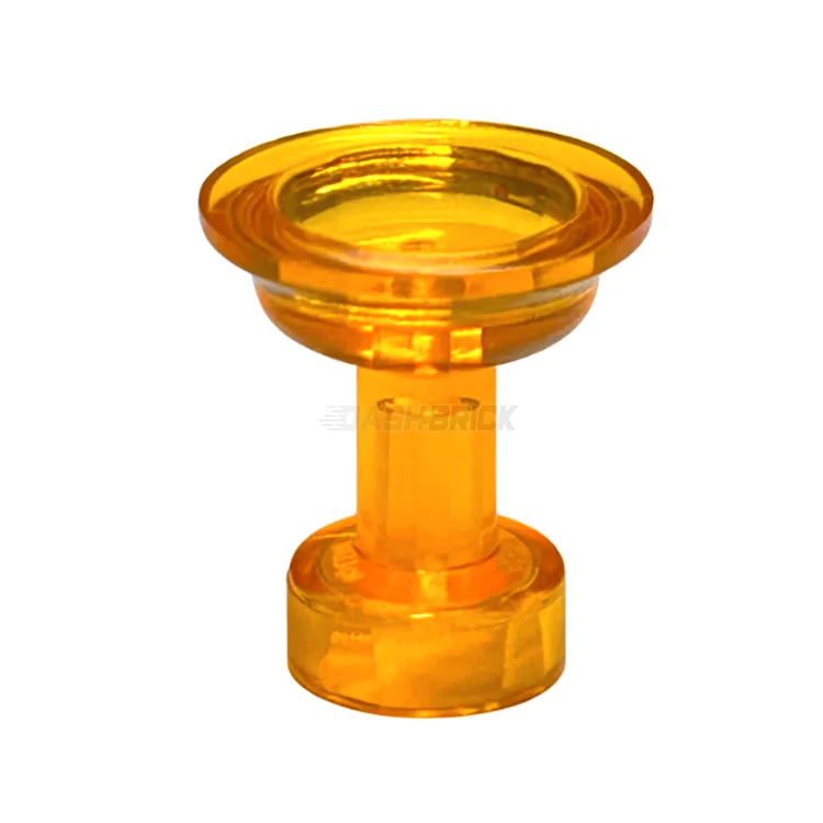 Family-friendly LEGO experiencesLEGO Minifigure Accessory - Sherbet/Sundae Dish/Cocktail Glass, Trans-Orange [68504] 6323033