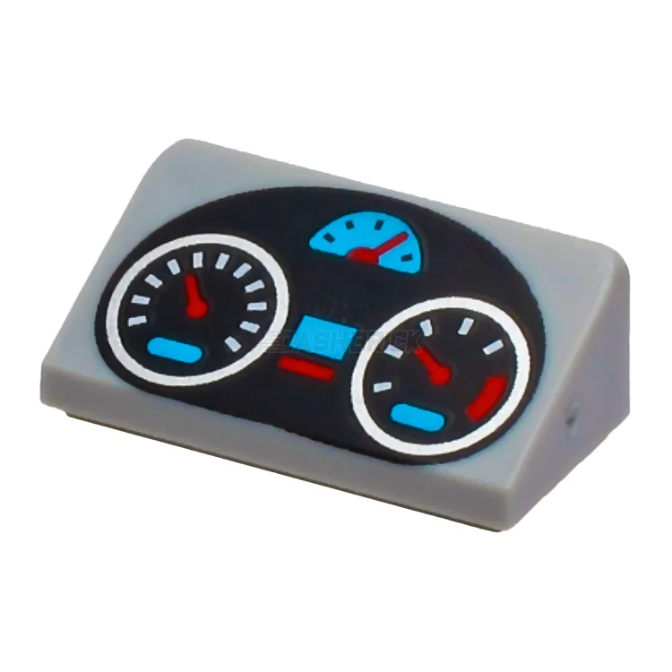 Fostering patience and perseverance LEGOLEGO Minifigure Accessory - Vehicle Dashboard, Silver, Azure and Red Gauges [85984pb289] 6329152