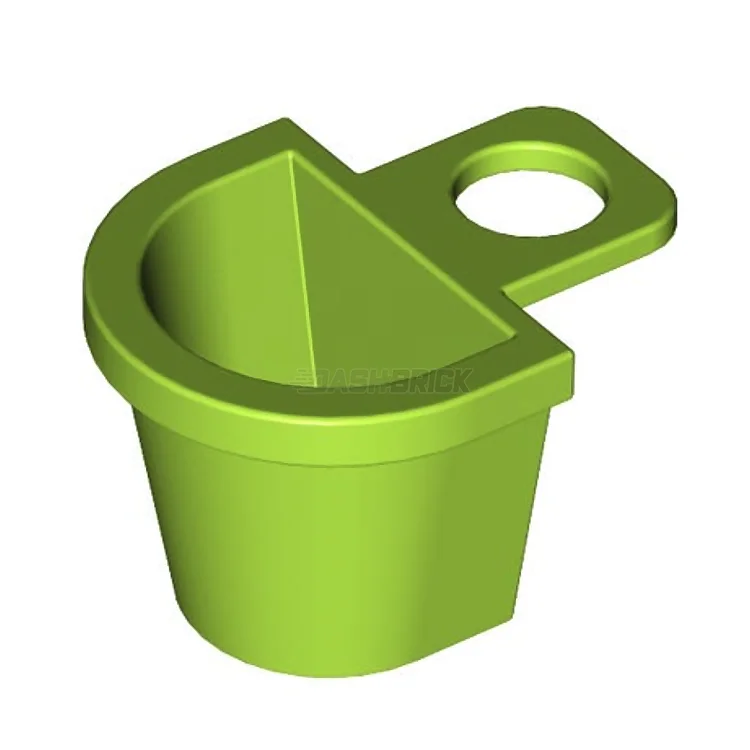 Age-appropriate LEGO toysLEGO Minifigure Container D-Basket, Body Wear, Lime [4523] 6269007