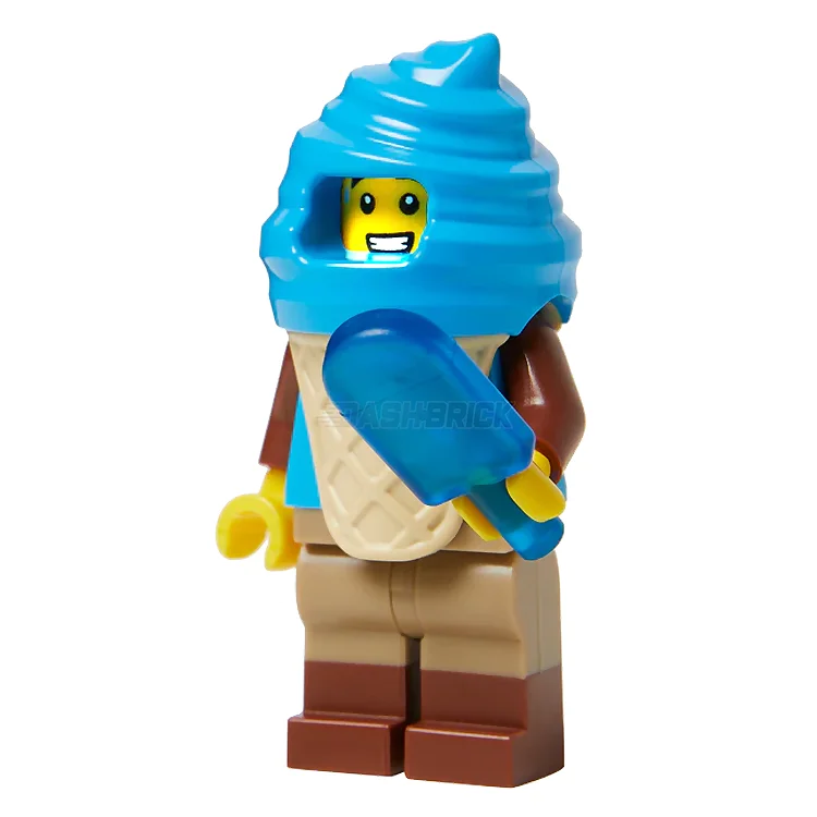 Stress-relieving LEGO buildingLEGO Minifigure - Ice-Cream Guy, BAM [Limited Edition]
