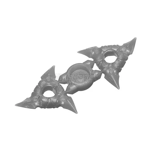 Consistently high-quality LEGO productsLEGO Minifigure Weapon - Ninjago Throwing Star x2 (Shuriken), Flat Silver [19807]