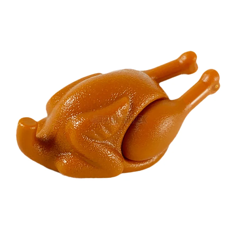 Stimulating and engaging LEGO playLEGO Minifigure Food - Turkey/Chicken with Drumsticks [33048 + 42876/88432]