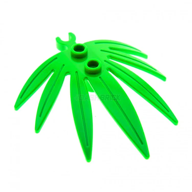 Endlessly replayable LEGO scenariosLEGO Plant Leaves 6 x 5 Swordleaf/Palm, Clip, Bright Green [10884] 6023832