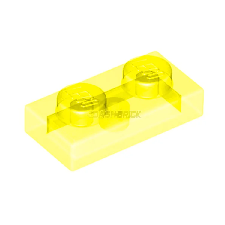 Inspiring problem-solving LEGO challengesLEGO Plate, 1 x 2, Trans-Light Yellow [3023] 6514002