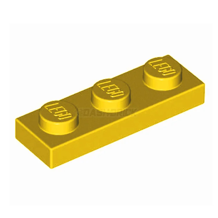 Inspiring problem-solving LEGO challengesLEGO Plate, 1 x 3, Yellow [3623]