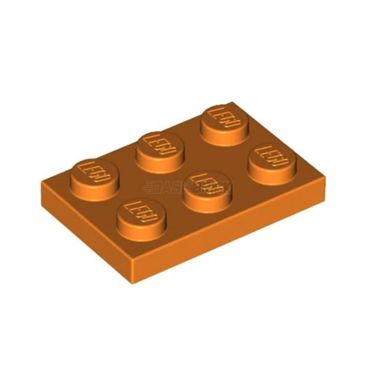 Promoting emotional intelligence LEGOLEGO Plate, 2 x 3, Orange [3021]