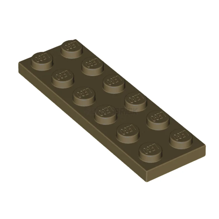 Encouraging resourcefulness LEGOLEGO Plate 2 x 6, Dark Tan [3795] 4550329