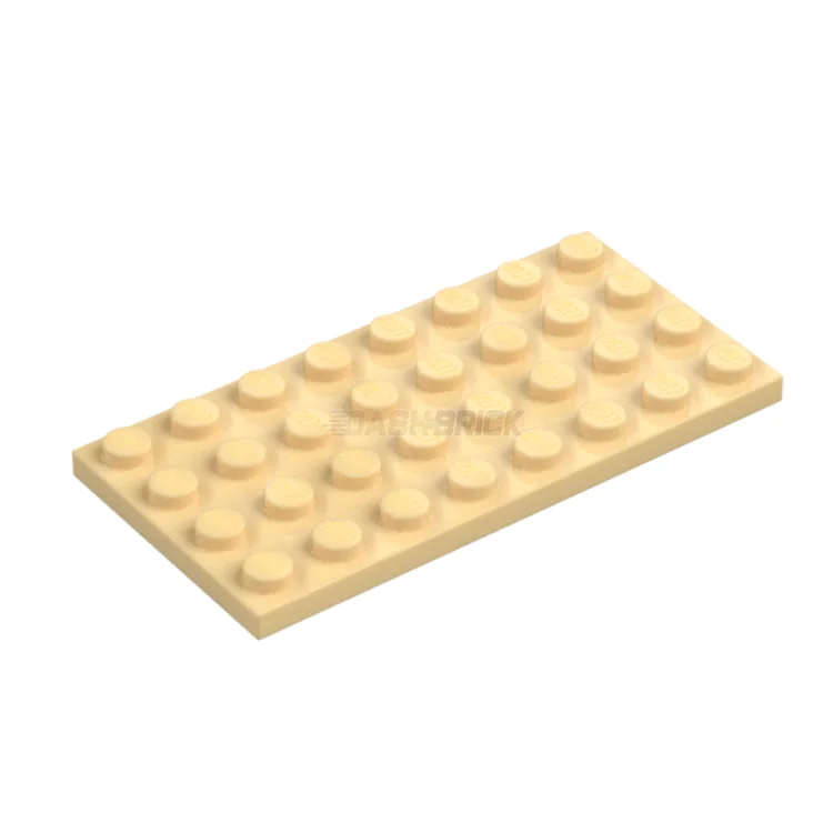 Iconic and recognizable LEGO charactersLEGO Plate 4 x 8, Tan [3035] 4509897