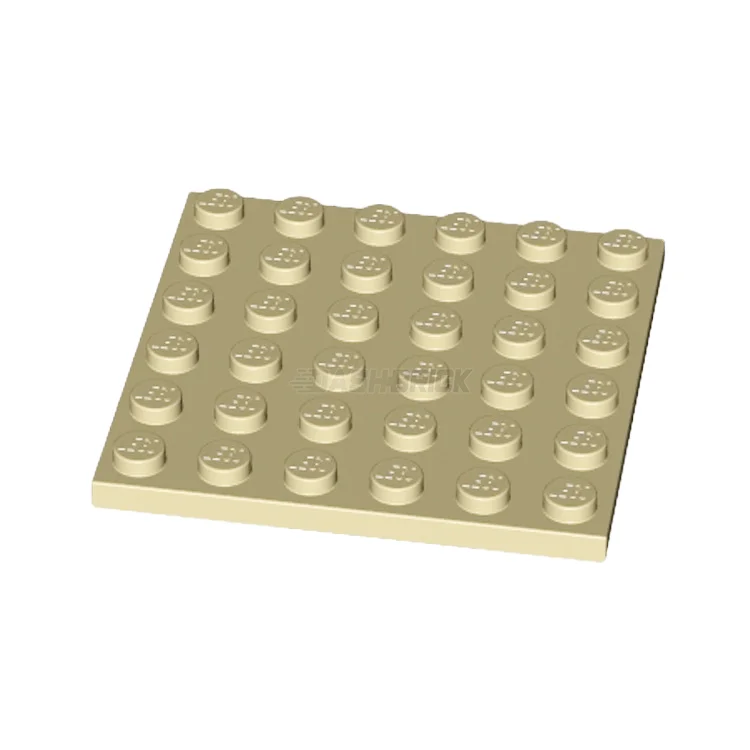 Adorable and charming LEGO charactersLEGO Plate 6 x 6, Tan [3958] 4125217