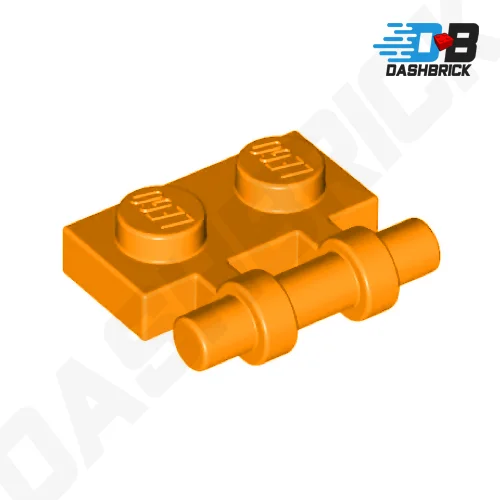 Offering a sense of pride LEGOLEGO Plate, Modified 1 x 2, Bar Handle on Side, Free Ends, Orange [2540]