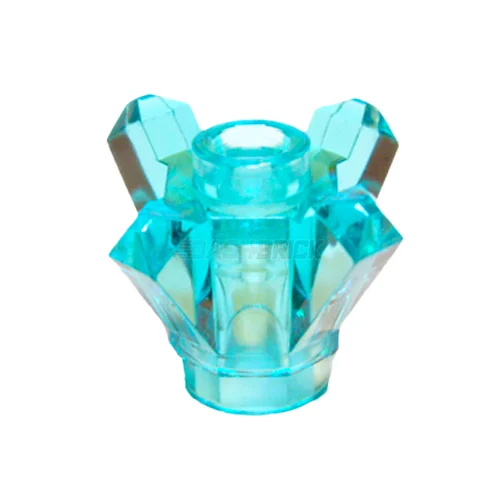 Intricate and intricate LEGO designsLEGO Rock 1 x 1 Crystal 4 Point, Trans-Light Blue [11127]