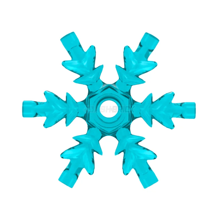Offering educational value LEGOLEGO Rock 4 x 4 Crystal, Ice Snowflake, Trans-Light Blue [42409/x789] 6278421
