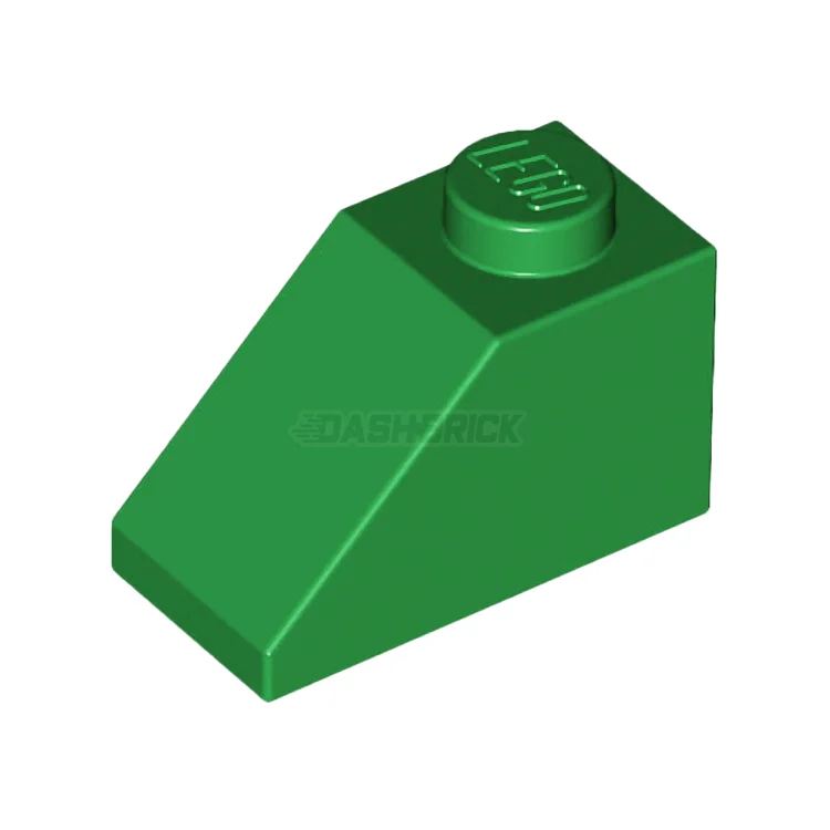Inspiring architectural interest LEGOLEGO Slope 45, 2 x 1, Green [3040] 4121969