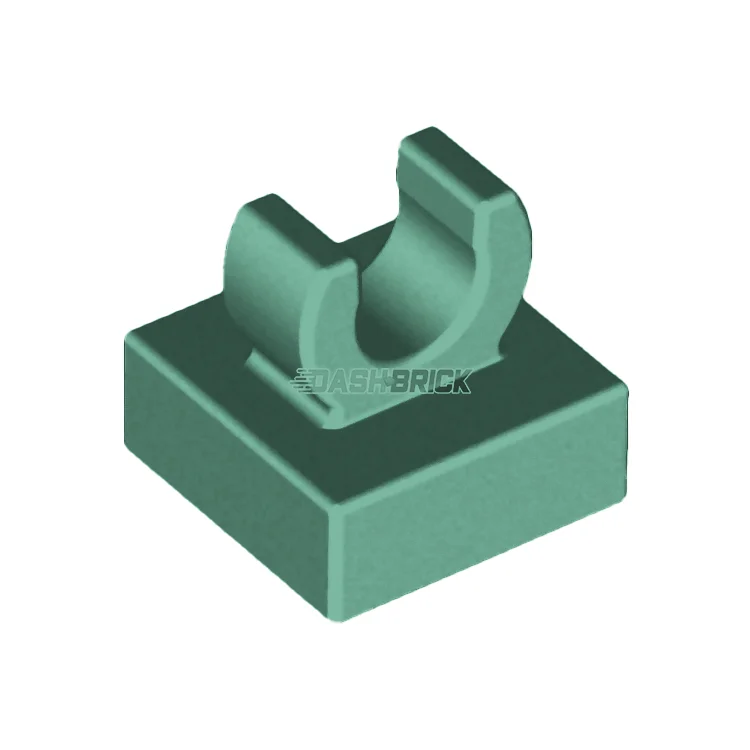 Offering a sense of pride LEGOLEGO Tile, Modified 1 x 1, Open O Clip (Up Right Holder), Sand Green [15712]