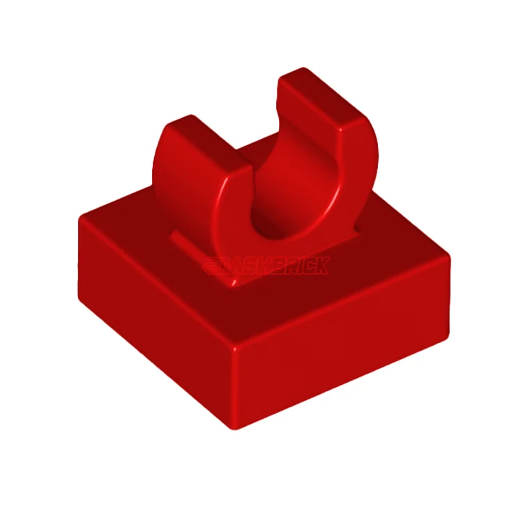 Encouraging hand-eye coordination LEGOLEGO Tile, Modified 1 x 1 with Open O Clip, Red [15712] 6348058