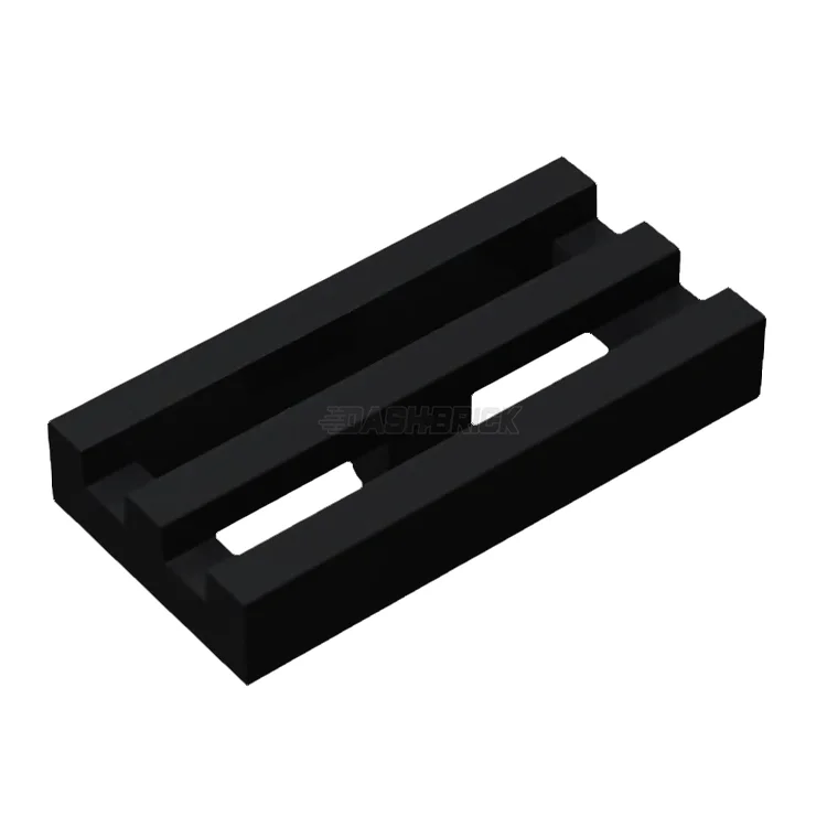 Enhancing problem-solving skills LEGOLEGO Tile, Modified 1 x 2 Grille, Bottom Groove/Lip, Black [2412b] 241226