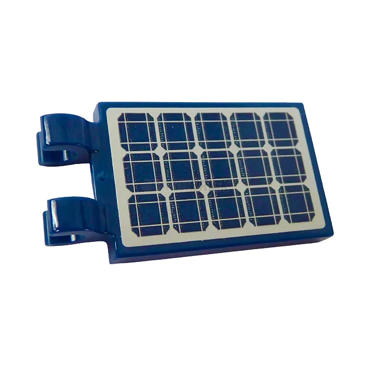 Adorable and charming LEGO charactersLEGO Tile, Modified 2 x 3 with 2 Clips with Solar Panels, Dark Blue [30350bpb105] 6331694