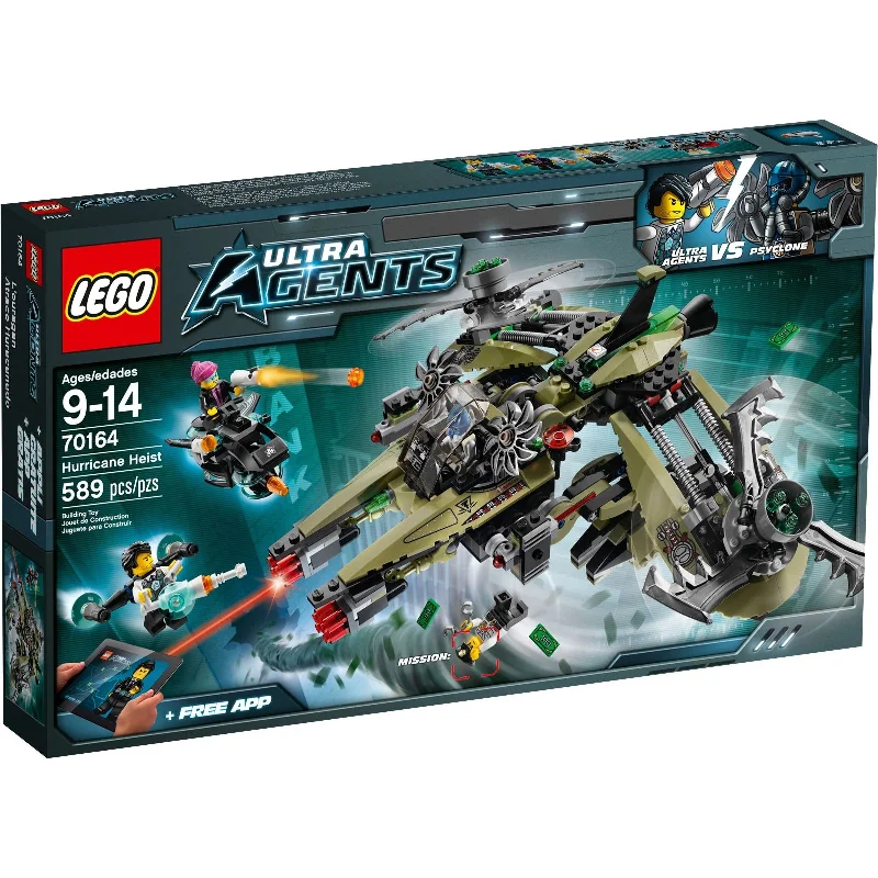 Collectible and valuable LEGO itemsLEGO Ultra Agents 70164 Hurricane Heist - Retired in 2015 Collectible and valuable LEGO itemsLEGO Ultra Agents 70164 Hurricane Heist - Retired in 2015
